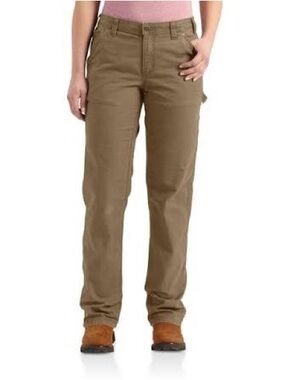 Carhartt Women’s Straight-Leg Jeans - Brown/Tan